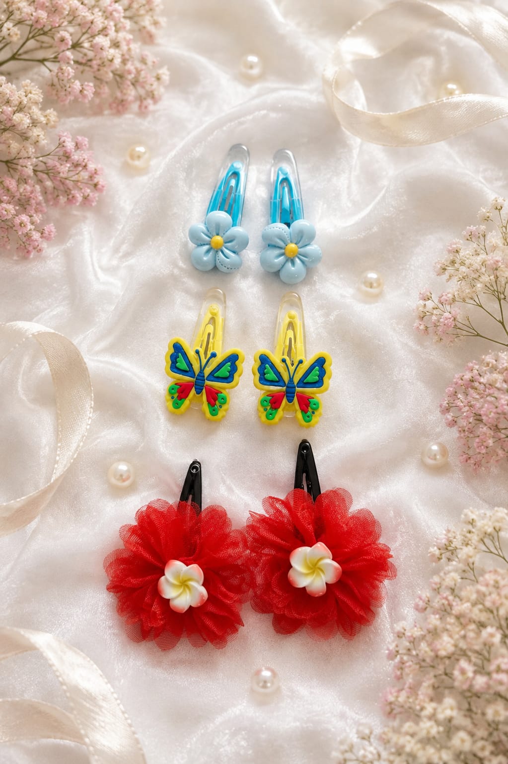 Combo of three hair clips - 3